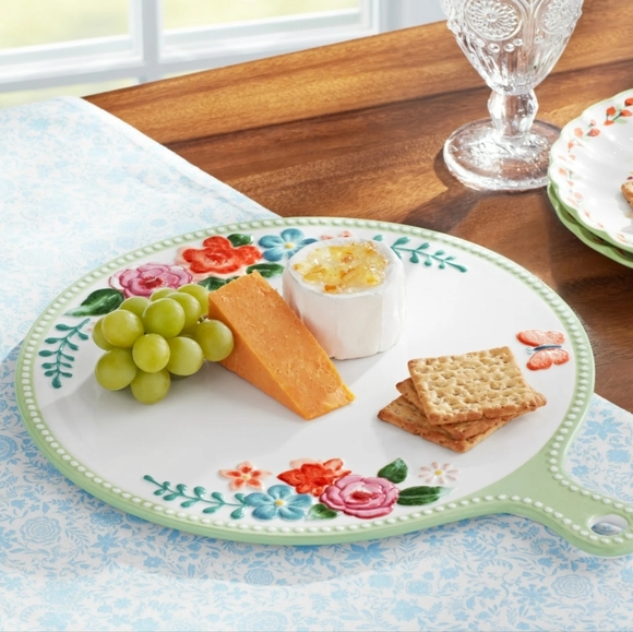 💕 New Pioneer Woman Painted Meadow Serving Board - Picture 7 of 7